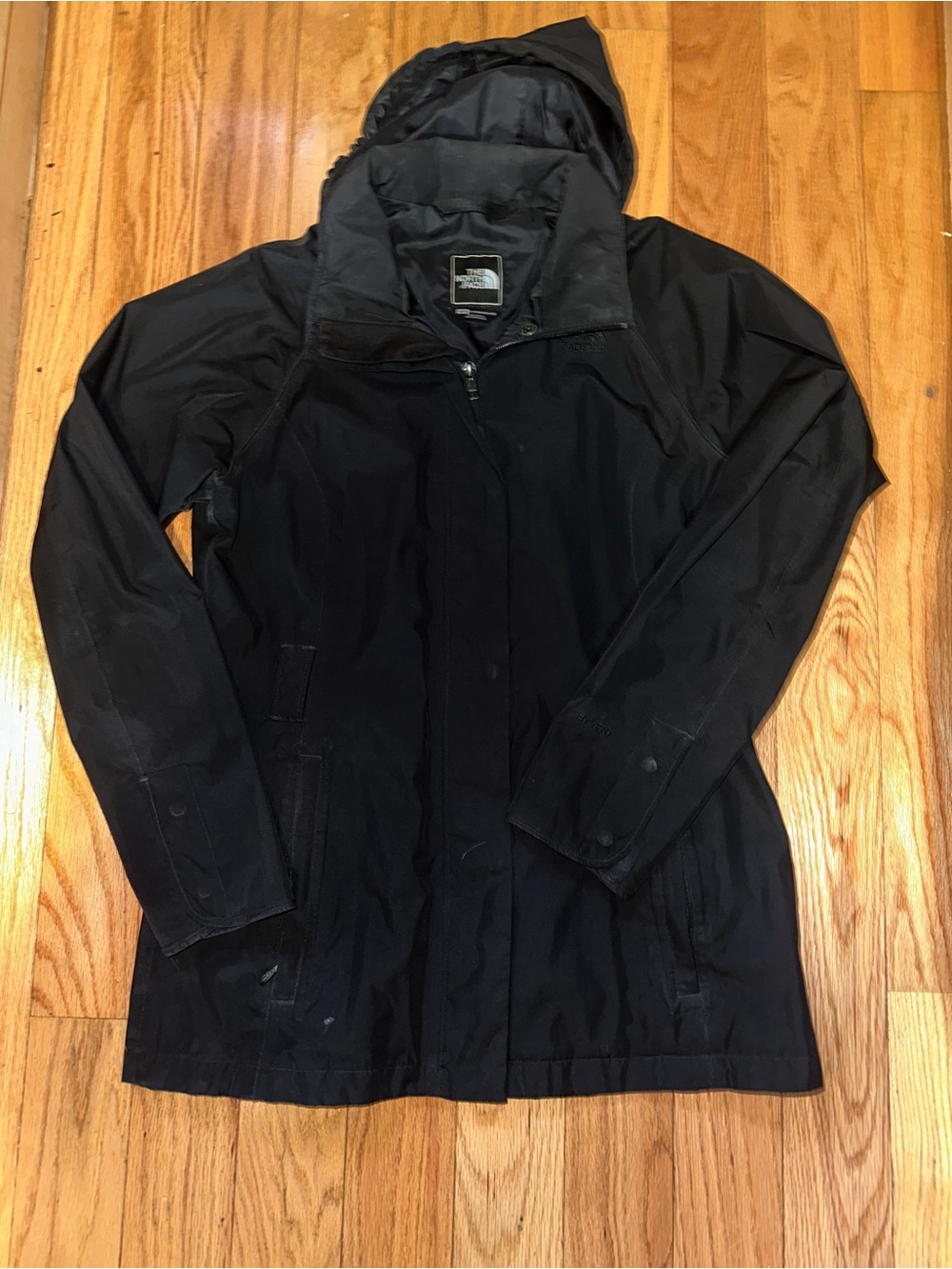 The North Face Women's Black Hooded Trench Coat